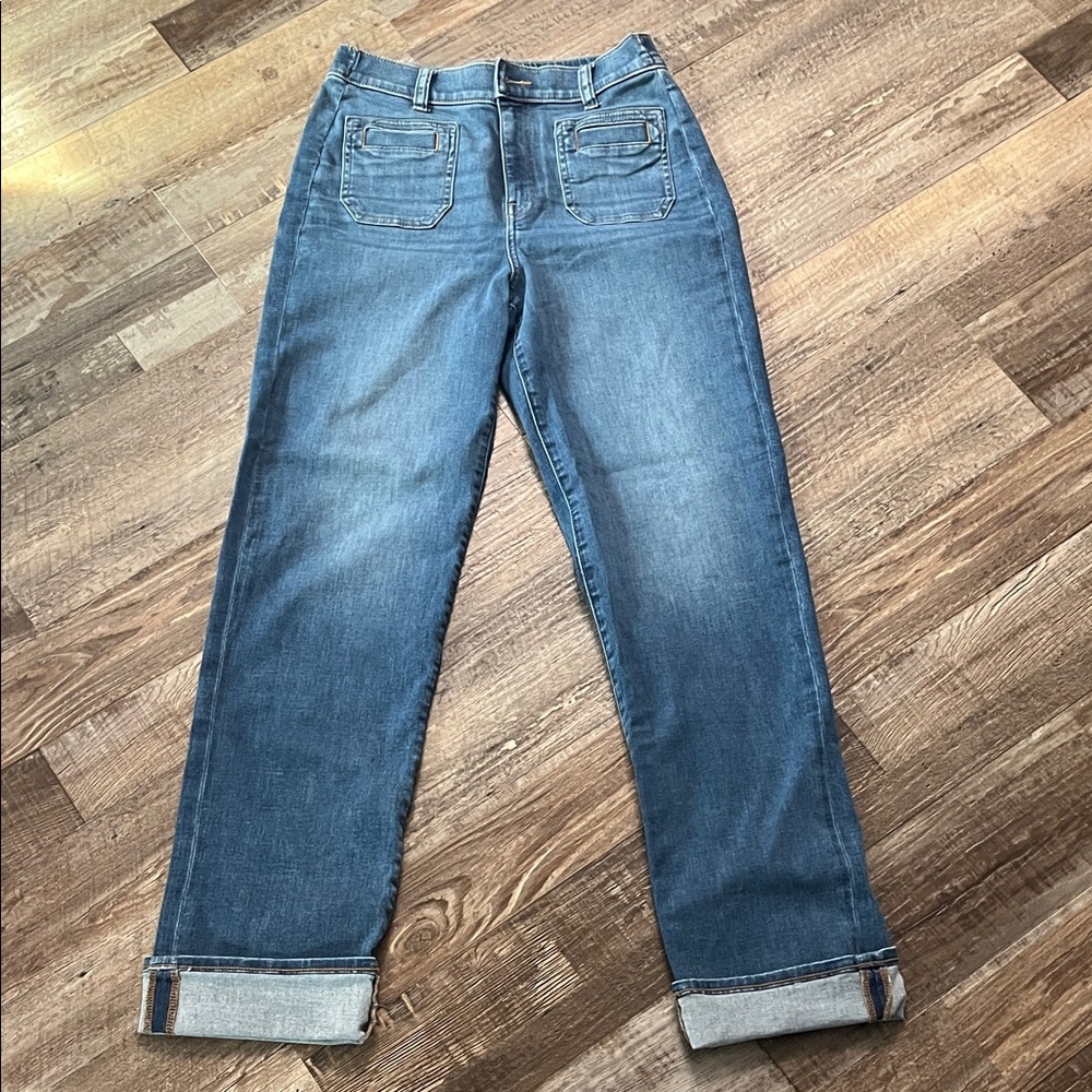 UpWest All Day Straight Leg Sailor Denim Women's Jeans - Picture 2 of 5